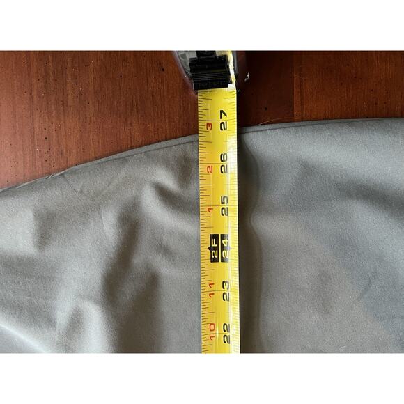 T By Talbots Pants Size 2X Wide Crop Leg Stretch High Rise Green Casual Coastal - Picture 13 of 13